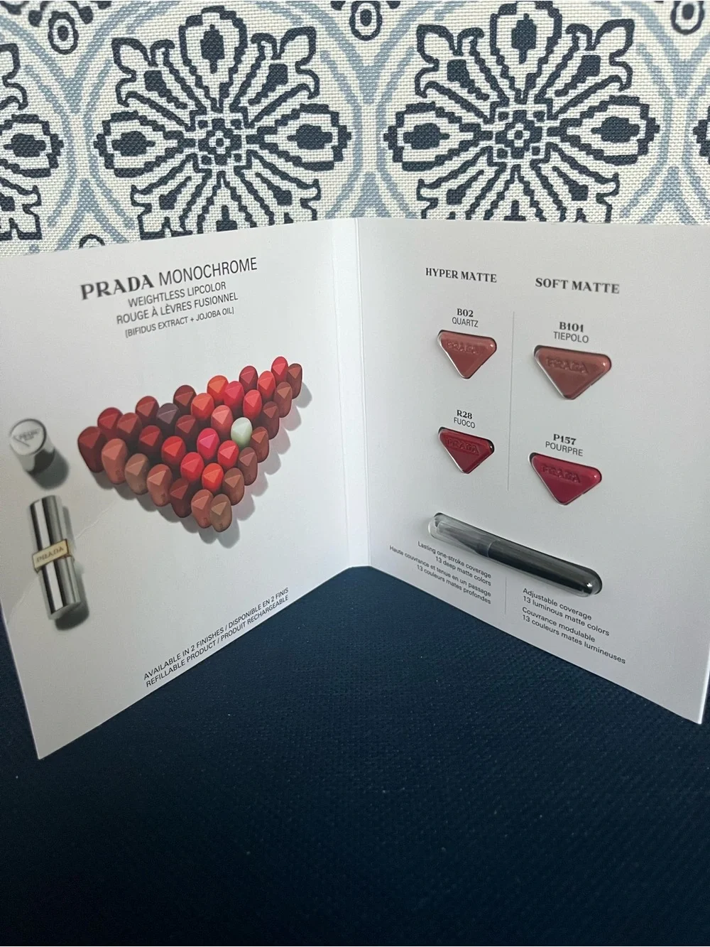 High End Luxury Makeup Samples